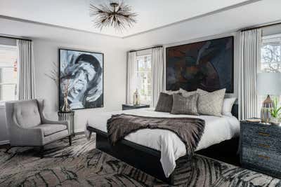  Contemporary Mid-Century Modern Family Home Bedroom. Miracle Mile by Jeff Andrews - Design.