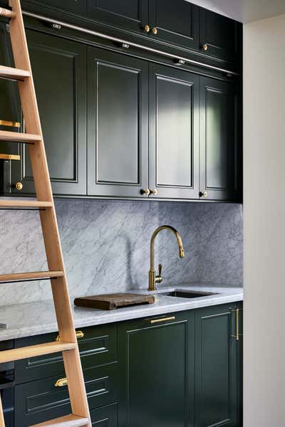  Art Deco Apartment Kitchen. The Grady by Gray & Co Design.