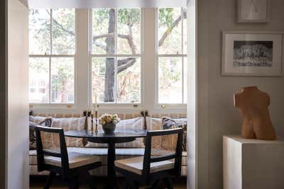  Transitional Apartment Dining Room. The Grady by Gray & Co Design.