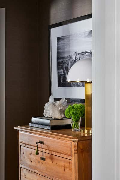  Transitional Apartment Entry and Hall. The Grady by Gray & Co Design.