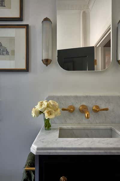  Eclectic Bathroom. The Grady by Gray & Co Design.