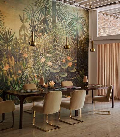  Tropical Mediterranean Meeting Room. Mille Headquarters by Anne McDonald Design.