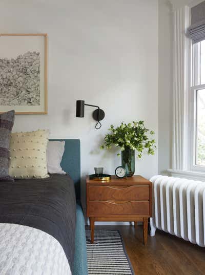  Family Home Bedroom. Landmarked Victorian by JAM Architecture.