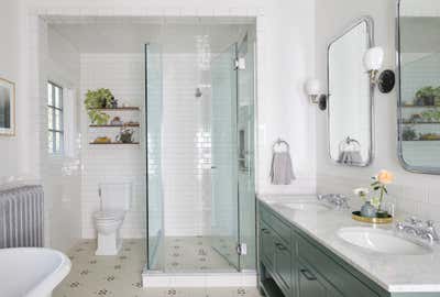  Victorian Family Home Bathroom. Landmarked Victorian by JAM Architecture.