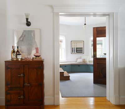  Victorian Family Home Entry and Hall. Landmarked Victorian by JAM Architecture.