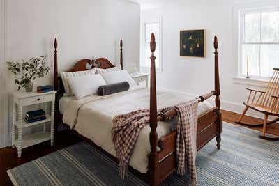  Family Home Bedroom. Bucks County Farmhouse by JAM Architecture.