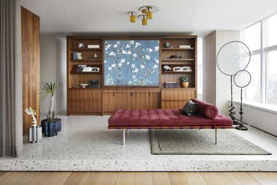  Modern Apartment Living Room. Lincoln Center Pied-à-Terre by JAM Architecture.