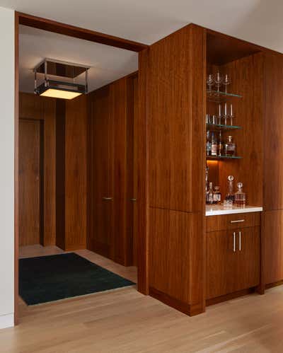  Modern Apartment Entry and Hall. Upper East Side Modern by JAM Architecture.