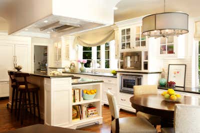  Beach Style Transitional Family Home Kitchen. Beauty and the Beach by Sarah Barnard Design.