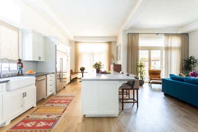  Contemporary Family Home Kitchen. Carefree Coastal by Sarah Barnard Design.