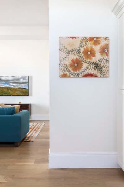  Contemporary Family Home Living Room. Carefree Coastal by Sarah Barnard Design.