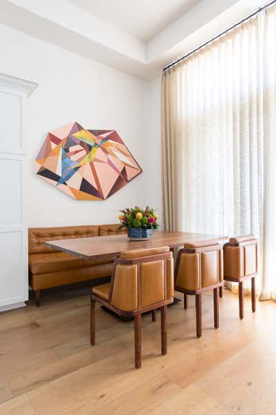  Modern Family Home Dining Room. Carefree Coastal by Sarah Barnard Design.