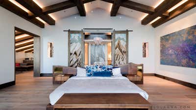  Mid-Century Modern Bedroom. Tahoe Villa Harrah by Solanna Design & Development LLC.
