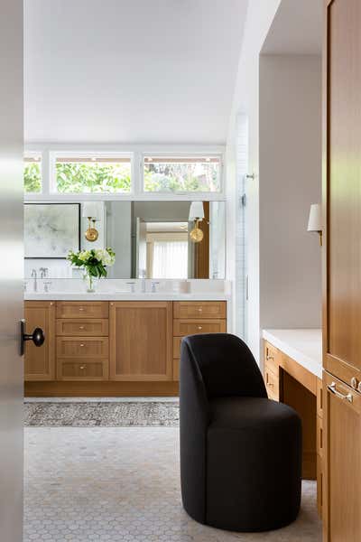  Transitional Organic Family Home Bathroom. No.2 by Jenn Feldman Designs.