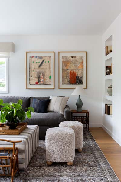  Organic Living Room. No.2 by Jenn Feldman Designs.