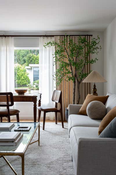  Contemporary Organic Family Home Living Room. No.2 by Jenn Feldman Designs.