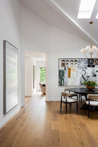  Contemporary Transitional Family Home Dining Room. No.2 by Jenn Feldman Designs.