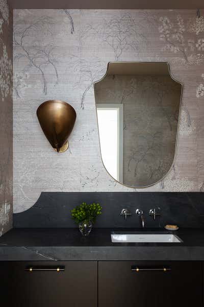  Contemporary Transitional Family Home Bathroom. No.2 by Jenn Feldman Designs.