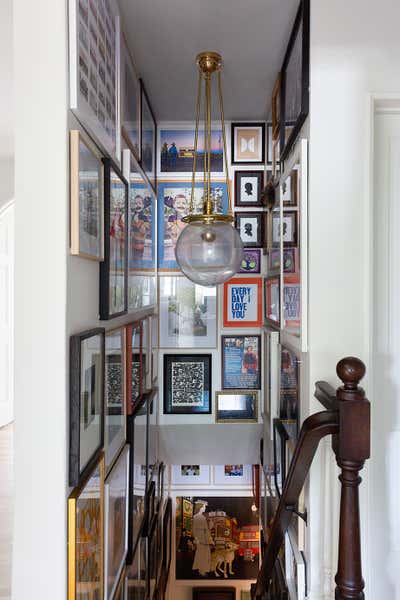  Eclectic Entry and Hall. No. 3 by Jenn Feldman Designs.
