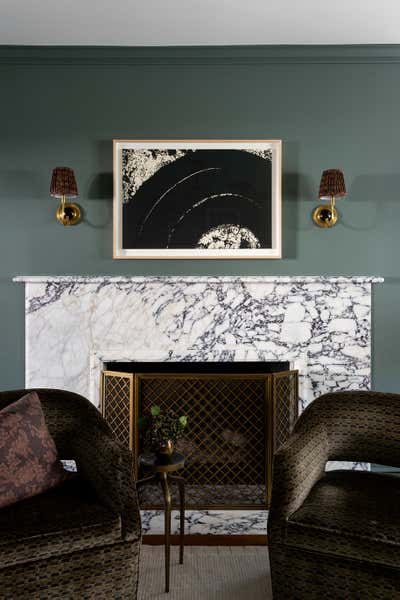  Contemporary Transitional Living Room. No. 3 by Jenn Feldman Designs.