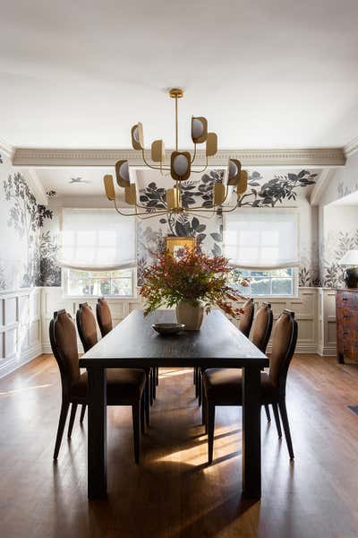  Preppy Dining Room. No. 3 by Jenn Feldman Designs.