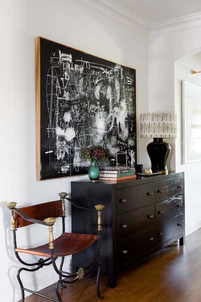  Transitional Maximalist Family Home Entry and Hall. No. 3 by Jenn Feldman Designs.