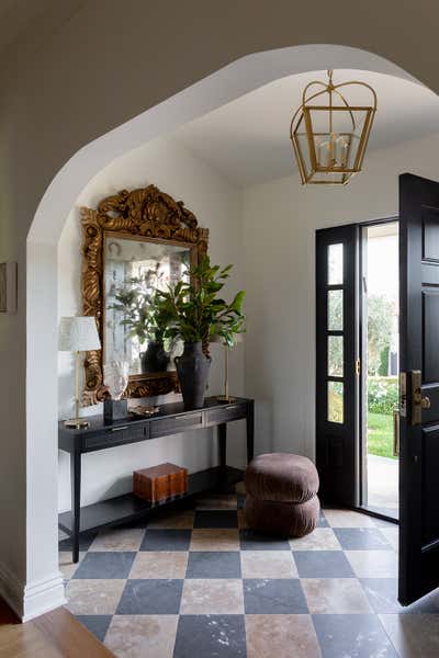  Transitional Family Home Entry and Hall. No. 3 by Jenn Feldman Designs.