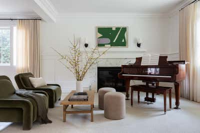  Preppy Family Home Living Room. No. 4 by Jenn Feldman Designs.
