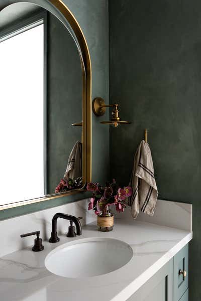  Contemporary Family Home Bathroom. No. 4 by Jenn Feldman Designs.