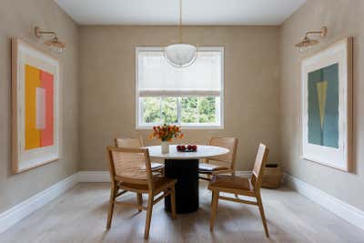  Contemporary Transitional Dining Room. No. 4 by Jenn Feldman Designs.