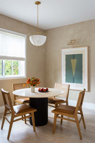  Organic Family Home Dining Room. No. 4 by Jenn Feldman Designs.