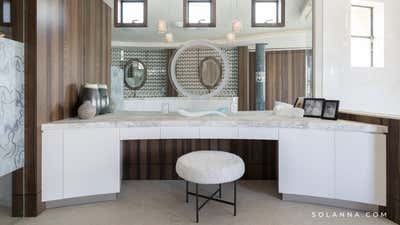  Coastal Beach House Bathroom. Balboa Peninsula by Solanna Design & Development LLC.