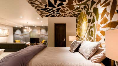  Mid-Century Modern Bedroom. Tahoe Villa Harrah by Solanna Design & Development LLC.