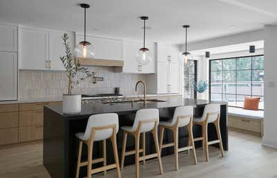  Family Home Kitchen. The Contemporary French Country by Sensus Design Studio.