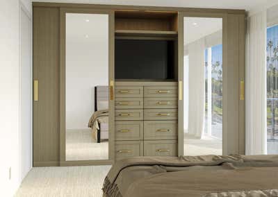  Modern Apartment Bedroom. Coastal Calm by Sarah Barnard Design.