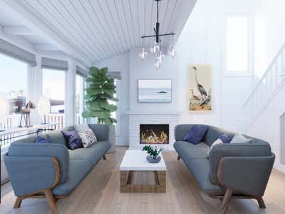 Beach Style Beach House Living Room. Vegan Home Design: Beautiful Beach Style by Sarah Barnard Design.