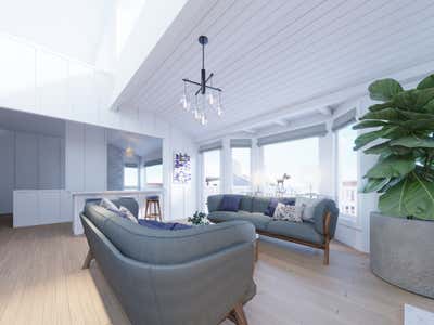 Coastal Contemporary Living Room. Vegan Home Design: Beautiful Beach Style by Sarah Barnard Design.
