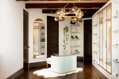  Contemporary Modern Family Home Storage Room and Closet. The Natural World Within Luxury Home Design by Sarah Barnard Design.