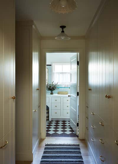  Cottage Mediterranean Family Home Storage Room and Closet. Windsor Square by Sherwood-Kypreos.