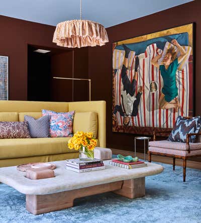 Contemporary Living Room. Southeastern Designer Showhouse 2024 by Atelier Davis.