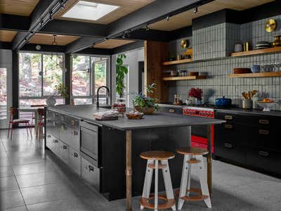  Mid-Century Modern Family Home Kitchen. Atlanta Mid Mod  by Atelier Davis.