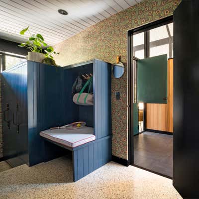  Contemporary Mid-Century Modern Family Home Storage Room and Closet. Palo Alto Eichler  by Atelier Davis.
