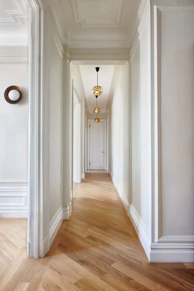  Traditional Entry and Hall. Prewar Condo by Soho House - North America.