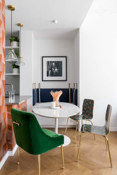  Eclectic Apartment Dining Room. Brooklyn by Hyphen & Co..