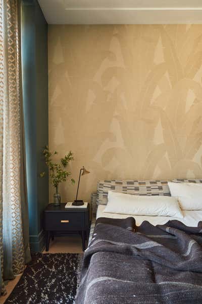  Maximalist Apartment Bedroom. Nolita  by Hollymount, Ltd..