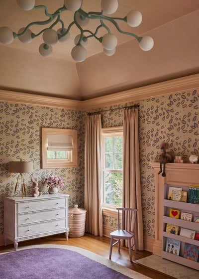  Eclectic Children's Room. Old Greenwich  by Evan Edward .