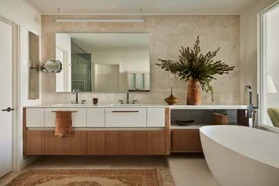  Tropical Apartment Bathroom. Biscayne Bay Penthouse by Evan Edward .