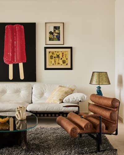  Modern Bachelor Pad Living Room. Coral Gables by Evan Edward .