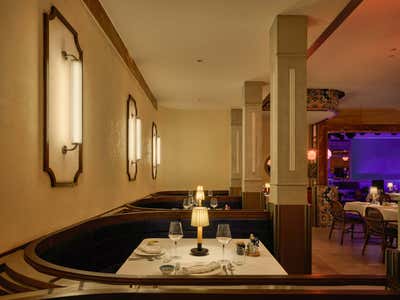  Art Deco Craftsman Dining Room. Coastiera Ristorante Italiano by Objective Object Studio.