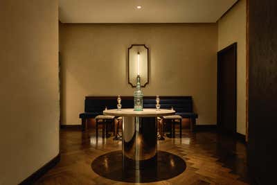  Art Deco Restaurant Entry and Hall. Coastiera Ristorante Italiano by Objective Object Studio.